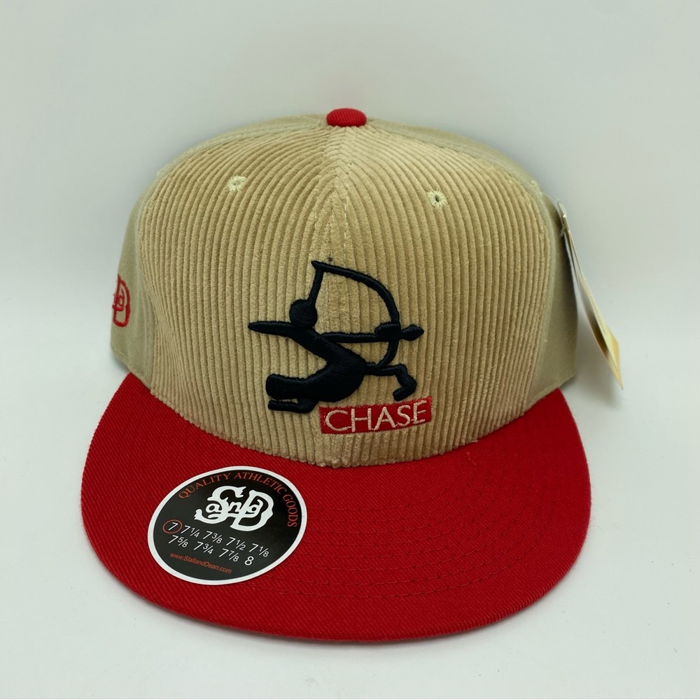 NEW! Men’s Stall & Dean NBL Cleveland Chase Brassmen Fitted Hat Size 7 W/Tags